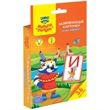Развивающие карточки "Учим алфавит" 36 шт. (РК_34418, "Мульти-Пульти") картон