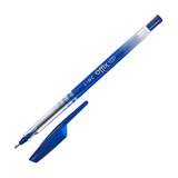 ! РАСПРОДАЖА Ручка шар. LINC "Offix" (1500FW, 070858) синяя 1мм, прозрачный корпус, одноразовая