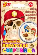 Набор для проведения раскопок "Пиратские сокровища" в коробке (ВЛ95) РОССИЯ