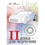 Папка для черчения А3, 20л., 160г/м "ArtSpace" (Пч20А3_031)