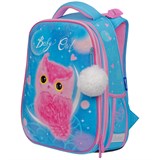 Рюкзак Berlingo Expert "Plush Owl" (RU06104) 37*28*16см, 2 отделения, 2 кармана, анатомическая спинка