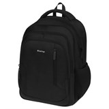 Рюкзак Berlingo City "Comfort black" (RU06954) 42*29*17см, 3 отд., 3 карм., отд.для ноутбука, USB разъем, эргономичная спинка