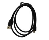 Кабель microUSB - USB, 1 м (U010) "VS", черный