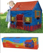 Палатка дет.  95*72*102см "Домик в деревне" (8164) в коробке