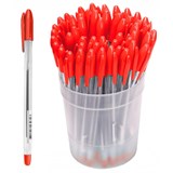 Ручка шар. СТАММ "VeGa" (РШ110) красная, 0.7мм, на масляной основе