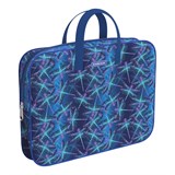 ! РАСПРОДАЖА Папка на молнии с ручками А4 ErichKrause "Neon Dragonflies" 360*290*70мм (54667) полиэстер