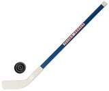 Набор: клюшка хоккейная 88см + шайба, пластик (016) цвет в ассортименте