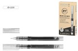Ручка роллер Basir (JD-2235) черная, 0.5мм, одноразовая