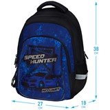 Рюкзак Berlingo Comfort "Speed hunter" (RU08049) 38*27*18см, 3 отделения, 3 кармана, эргономичная спинка