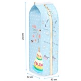 ! РАСПРОДАЖА Пенал мягкий ArtSpace "Cakes", 210*62*62 (Tn_42821) иск. кожа