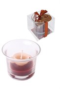 Свеча ароматическая "Сияние" в стакане 5.5см (СА-8006) в подарочной уп.