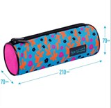 ! РАСПРОДАЖА Пенал 2 отд. Berlingo "Blue pattern", 210*70 (PM09030) полиэстер