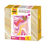 Набор для рисования №1 "Fluid ART" (04444) основа-А6, розовые оттенки, "Десятое королевство"