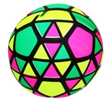 Мяч резиновый 210мм. "Ромб" (IT107777) цвет в ассорт.