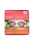 УЦЕНКА. Гуашь ГАММА "Мультики"  9цв. 20мл. (221031) ДЕФЕКТ коробки