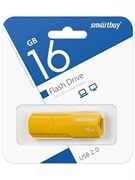 Флеш-накопитель  16Гб "Smartbuy CLUE" Yellow (SB16GBCLU-Y)