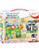 ! РАСПРОДАЖА Лото "Веселые животные" (ИН-8027, "Bright Kids")