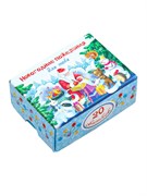 Новогодние пожелания "Детские" (НЖ-9276) 20 свитков в коробке