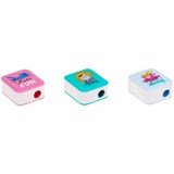 ! РАСПРОДАЖА Точилка MESHU "Cat lover" пласт., 1 отв., с контейнером (MS_45331)