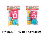 Игровой набор "Посуда" с плитой, в пакете 17*26*5,5см (2304878)