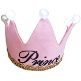 Корона праздничная "Принцесса" светящаяся, (6048693) розовая