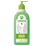 Мыло жидкое 500мл Synergetic "Имбирь и бергамот", дозатор (ш/к50917) анибактериальное, увлажняющее, гипоаллерген.
