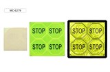 Набор световозвращающих наклеек "STOP" (МС-6279) 4шт.
