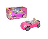 Игровой набор"Bella": розовый кабриолет с куклой (И-1047) в коробке 36,5*21см