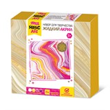 Набор для рисования №4 "Fluid ART" (04450) розовые оттенки, "Десятое королевство"