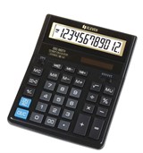 Калькулятор настольный ELEVEN SDC-888TII, 12-разрядный, 158*203мм, черный