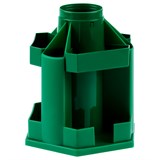 ! РАСПРОДАЖА Подставка-органайзер настол. СТАММ "Maxi Desk" (ОР-30470) зеленая