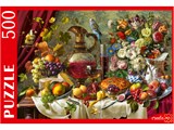 Puzzle  500 элементов "Голландский натюрморт" (Ф500-0748)