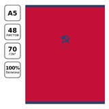 ! РАСПРОДАЖА Тетрадь 48л. MONOCOLOR. ELEMENT "История" (ТП5ск48_лс_вл 11669, BG) soft-touch ламинация, блок повышенной плотности