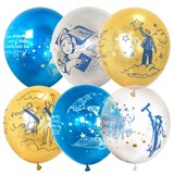 ! РАСПРОДАЖА Шарик воздушный Latex Occidental с рисунком 12", 30см "Лучший Выпуск" ассорти (6077686) МЕКСИКА