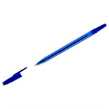 Ручка шар. СТАММ "049" (РШ-30348) синяя 0.7мм, тонированный корпус