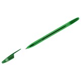 Ручка шар. СТАММ "555" (РШ-30402) зеленая, 0,7мм, тонированный корпус