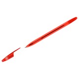 Ручка шар. СТАММ "555" (РШ-30404) красная, 0,7мм, тонированный корпус