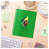 Дневник тв. об., иск. кожа 1-11 кл. "Avocadreams" (MS_49358, MESHU) УФ-печать, блестки, тиснение фольгой, ляссе, тон. блок