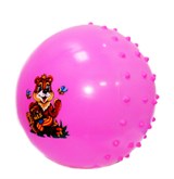 Мяч пластизолевый 140мм. (SW23297) массажный, в ассорт.