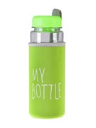 Бутылка "Это моя бутылка" 500мл., в зеленом чехле (УД-0479)