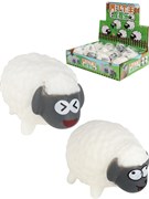 ! РАСПРОДАЖА Антистресс фигурка "Белая овечка" (ИК-4350) по 12шт. в шоубоксе