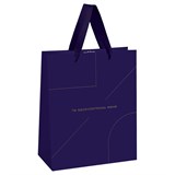 ! РАСПРОДАЖА Пакет подарочный MESHU 18х23х10см (MS_51867) "Monocolor. Indigo" фольга, матовая лам.