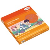 ! РАСПРОДАЖА Пластилин ГАММА "Оранжевое солнце" 12цв., стек (130520203) 6 классич., 6 перл.