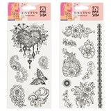 ! РАСПРОДАЖА Наклейка-тату MESHU "Tenderness", 23*9см, инд. уп., европодвес (MS_52650)