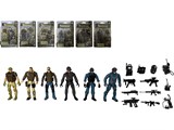 Игр. набор "Наемный солдат" (Y20162090) солдатик с оружием, в блистере 22*14см