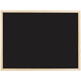 Доска магнитно-меловая OfficeSpace  45*60см, черная (362453) деревянная рамка