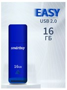 Флеш-накопитель  16Гб "Smartbuy Easy" Blue (SB016GBEB)
