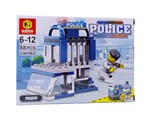Конструктор    91 - 99 деталей "Police" (FJ-4327/8105-2) по 8шт. в блоке