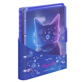 ! РАСПРОДАЖА Тетрадь 120л. на кольцах "Miumiu", сменный блок (MS_50661, "MESHU") пластиковая обложка на кнопке
