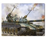 Коврик для мыши Perfeo "Tanks 3", ткань + резиновое основание, 320*240*3мм, с рисунком (PF_D0698)
